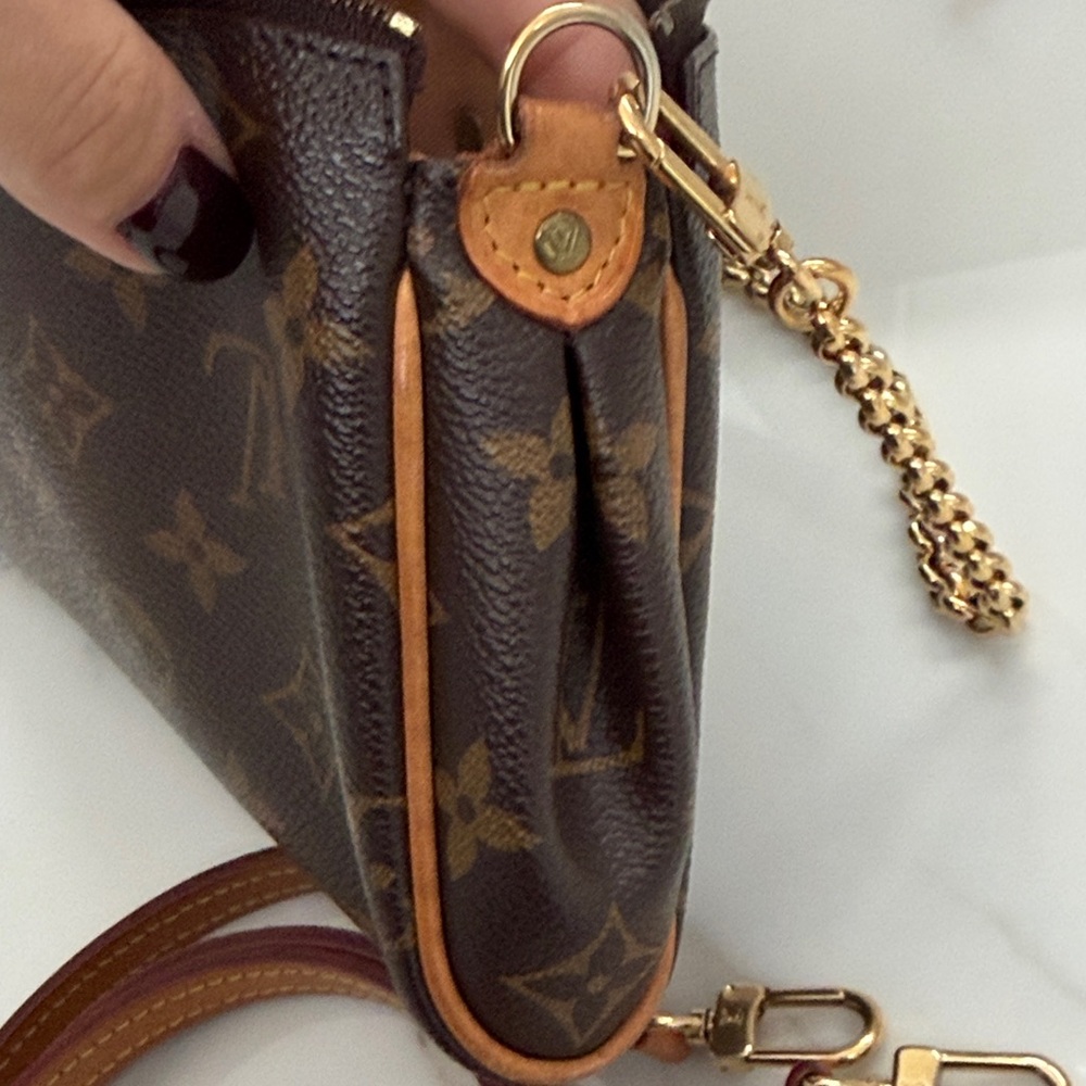 Louis Vuitton Eva Dark Brown Monogram Pochette - Picture 6 of 14